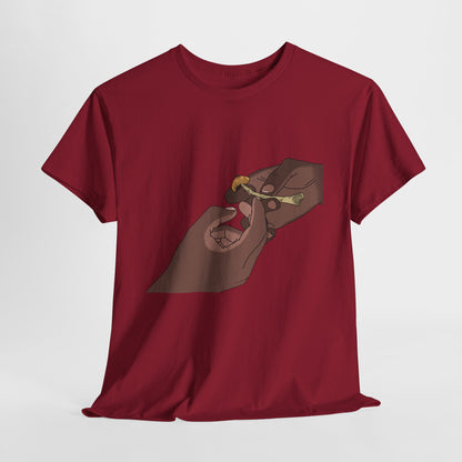 “Bros Get High” 100% Cotton Pass Dat Shroom Tee