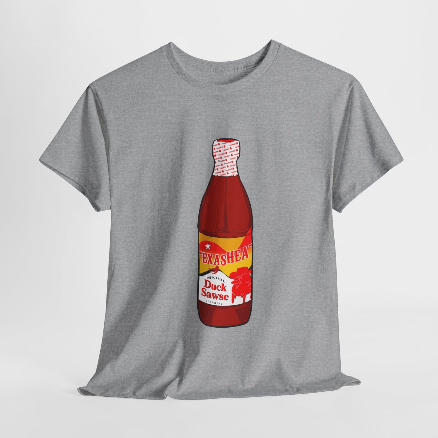 Texas Heat Hot Sauce 100% Cotton Duck Sawse Tee