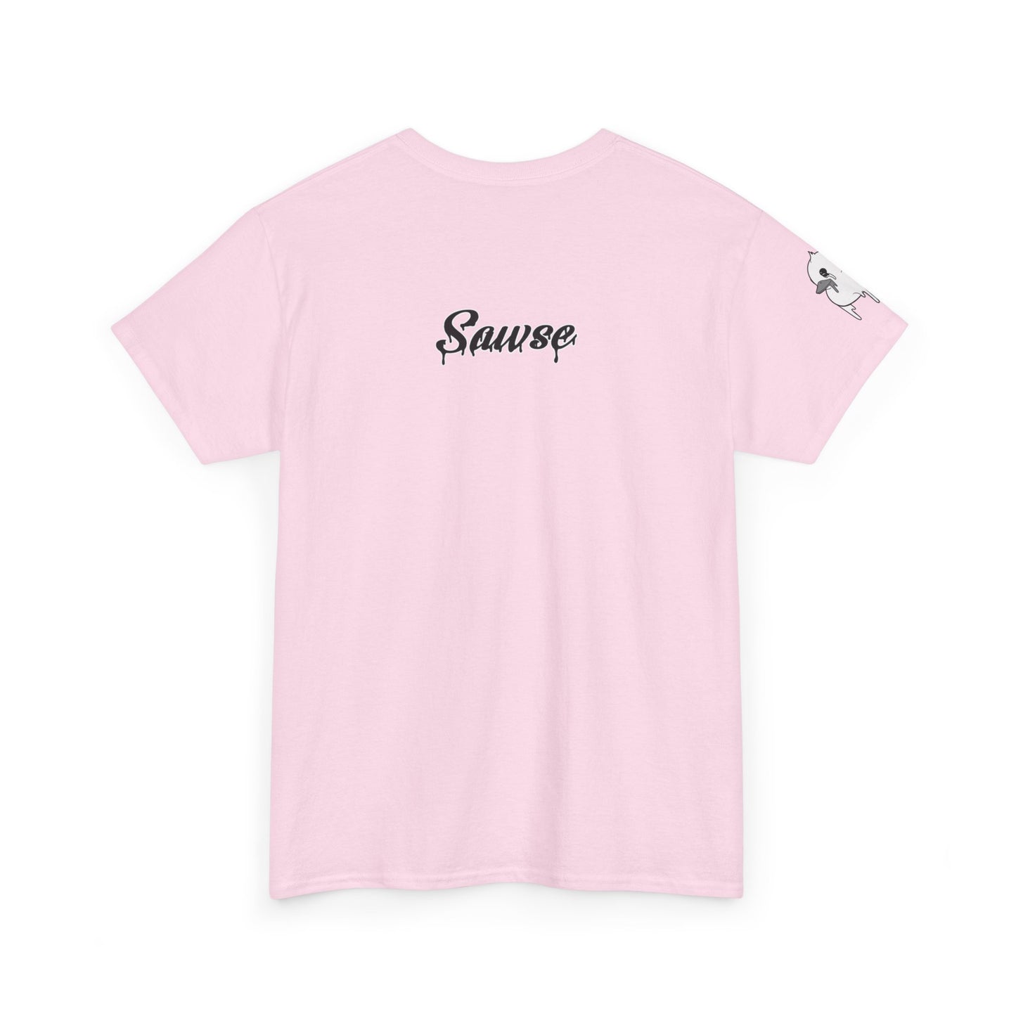 Human Being Shipping Label 100% Cotton Tee x BLK