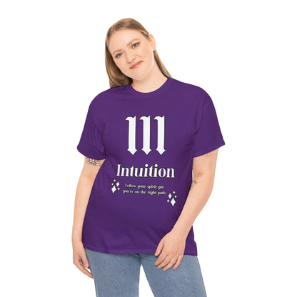 111 Intuition T-Shirt Angel Numbers
