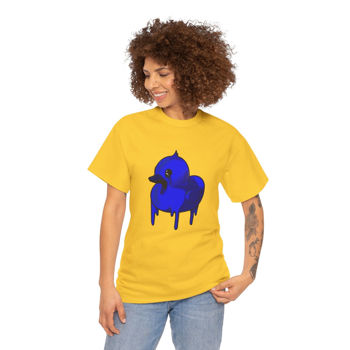 Blue Suede Duck Sawse Tee Heavy Cotton