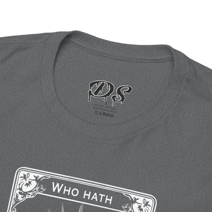 The Audacity Tarot Card 100% Cotton Tee x WHT