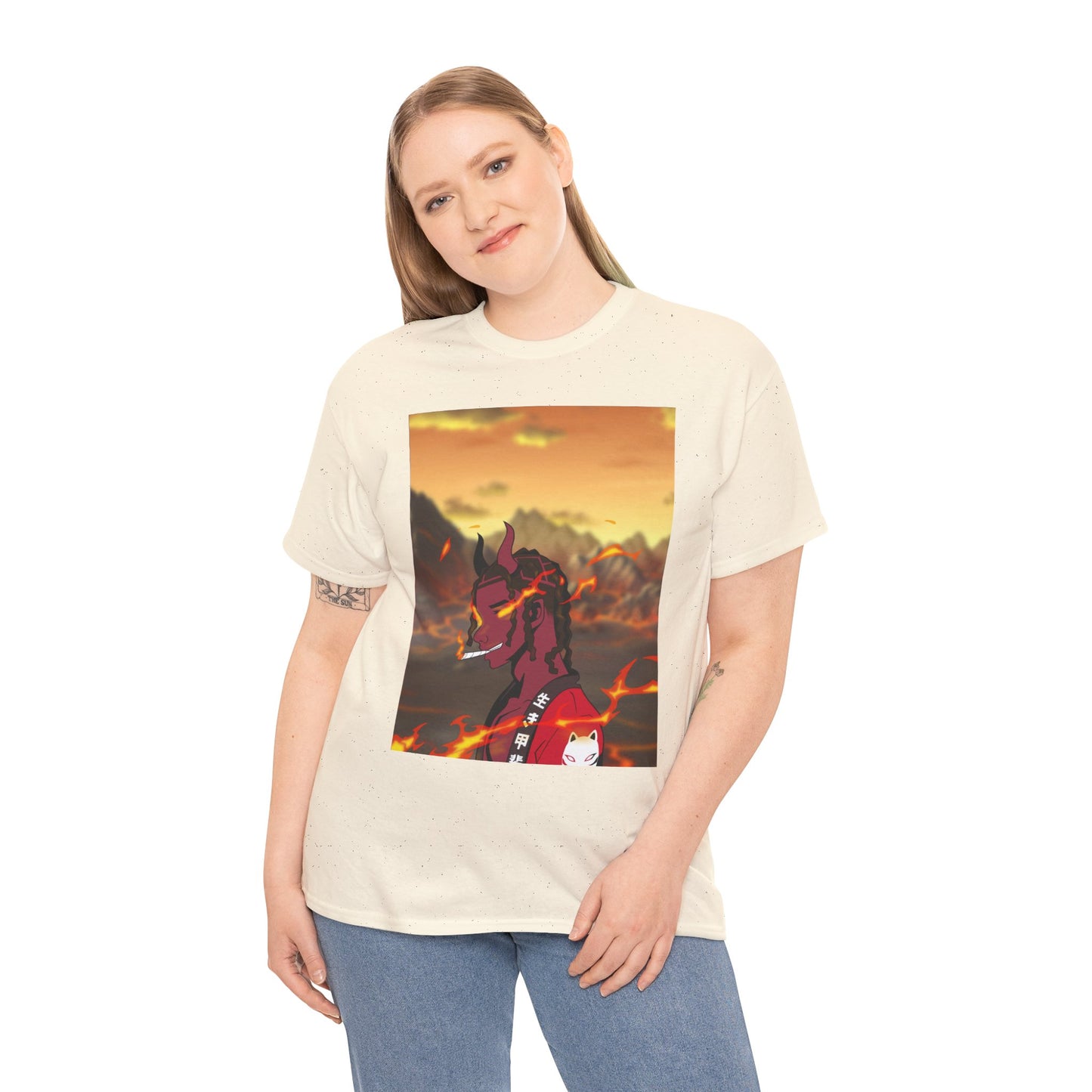 Fire Bender DingxAzuki Tee Heavy Cotton