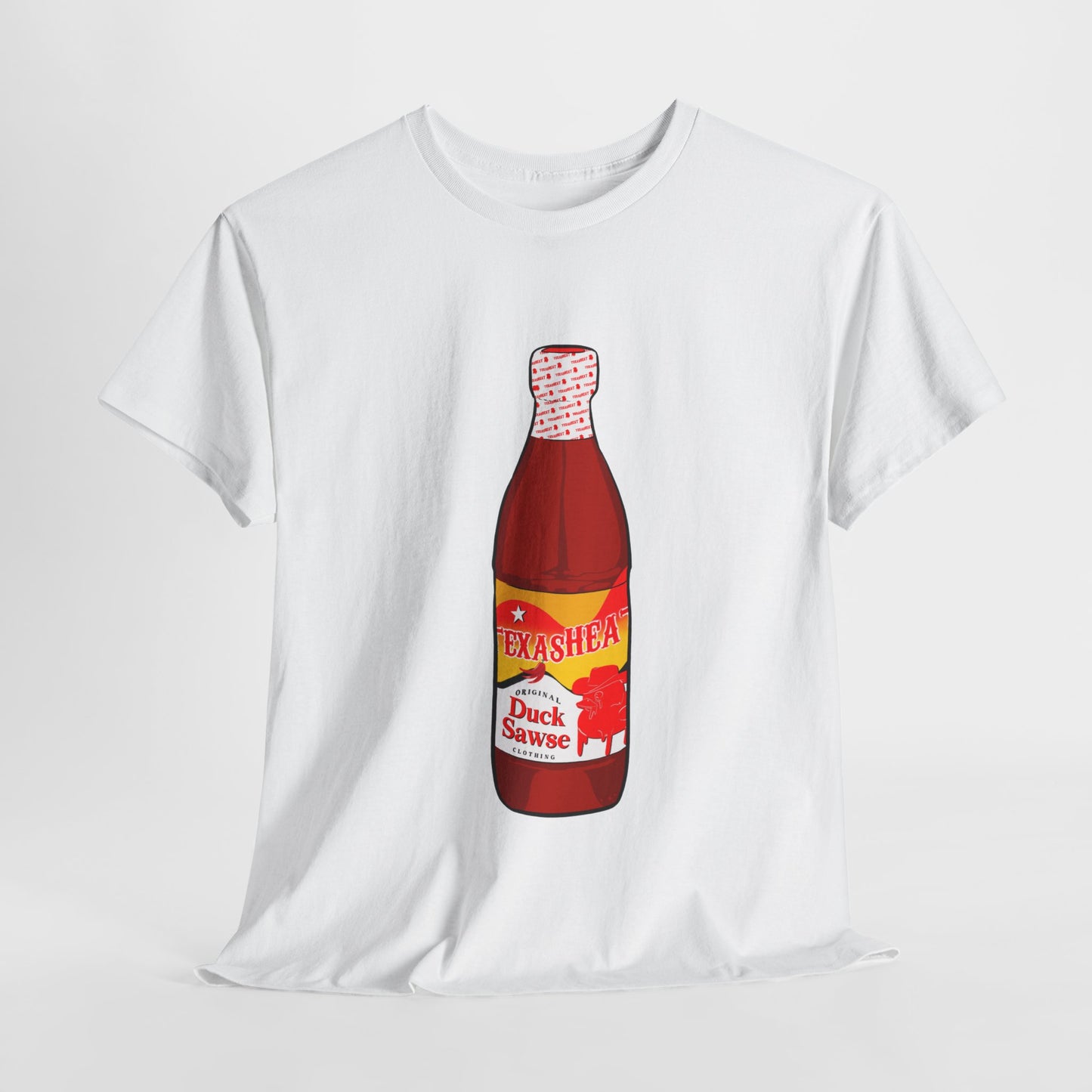 Texas Heat Hot Sauce 100% Cotton Duck Sawse Tee