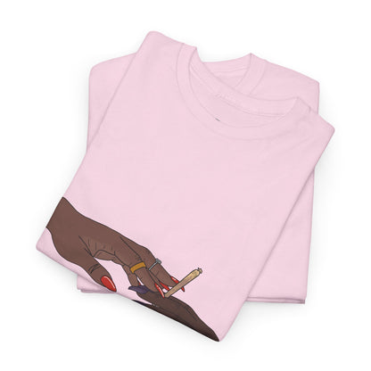”Girls Get High” 100% Cotton Pass Dat Doobie Tee