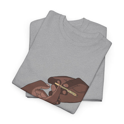 “Bros Get High” 100% Cotton Pass Dat Doobie Tee