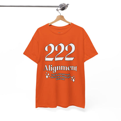 222 Alignment T-Shirt Angel Numbers x WHT