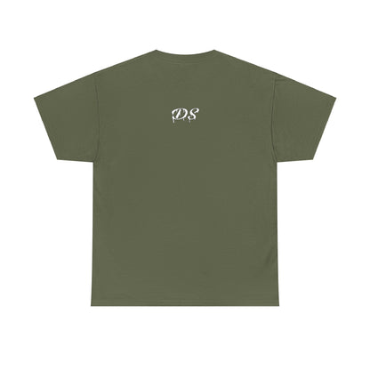 Human Being Shipping Label 100% Cotton Tee x WHT