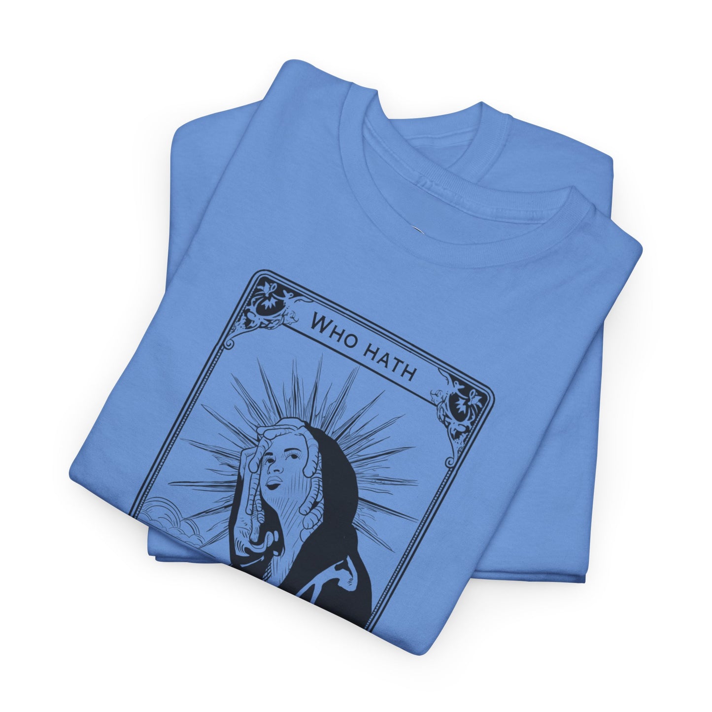 The Audacity Tarot Card 100% Cotton Tee x BLK