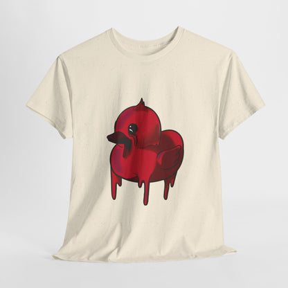 Red Suede Duck Sawse Tee Heavy Cotton