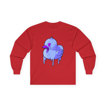 Valentines Blue Sawse Ultra Cotton Long Sleeve Tee