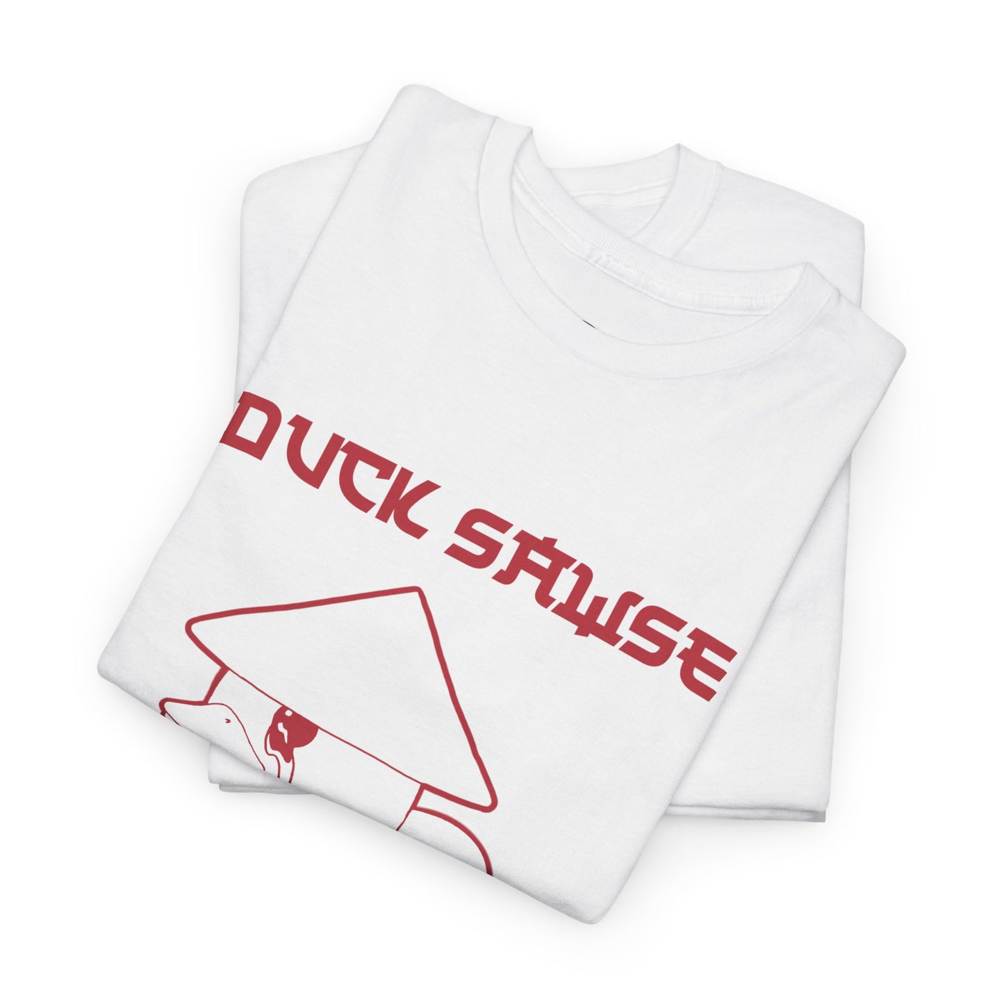 Duck Sawse Chinese Take-Out Logo 100% Cotton Tee