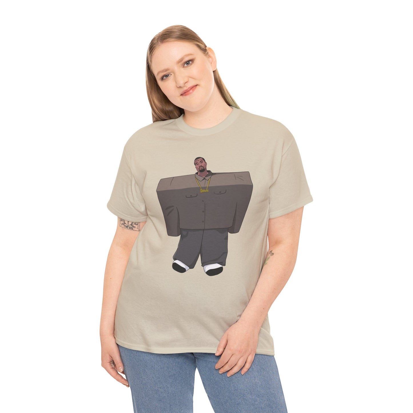 Ye FingHoe-No Shoes Tee Heavy Cotton