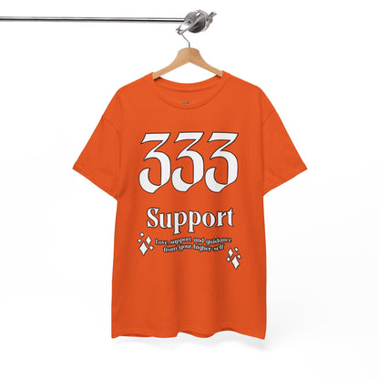 333 Support T-Shirt Angel Numbers x WHT