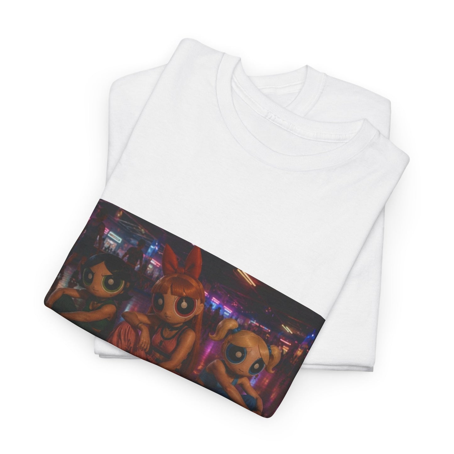 Powerpuff Girls x 'ATL' T-Shirt — Retro Cartoon Atlanta Tee