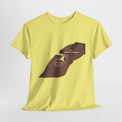 “Bros Get High” 100% Cotton Pass Dat Doobie Tee