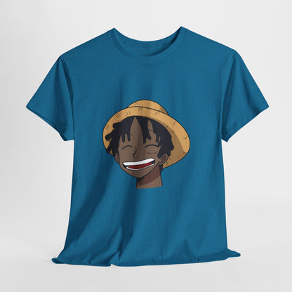 Black Luffy Card 100% Cotton Tee