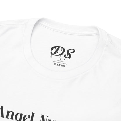Angel Numbers - ALL BLK Heavy Cotton T-Shirt