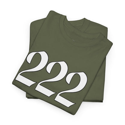 222 Alignment T-Shirt Angel Numbers x WHT
