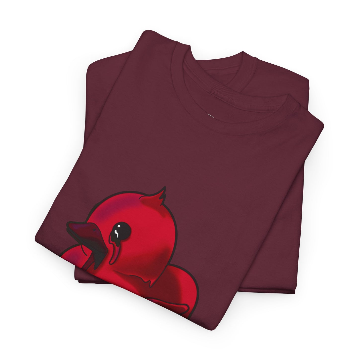 Red Suede Duck Sawse Tee Heavy Cotton