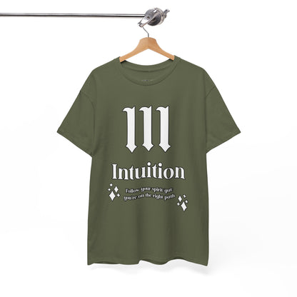 111 Intuition T-Shirt Angel Numbers