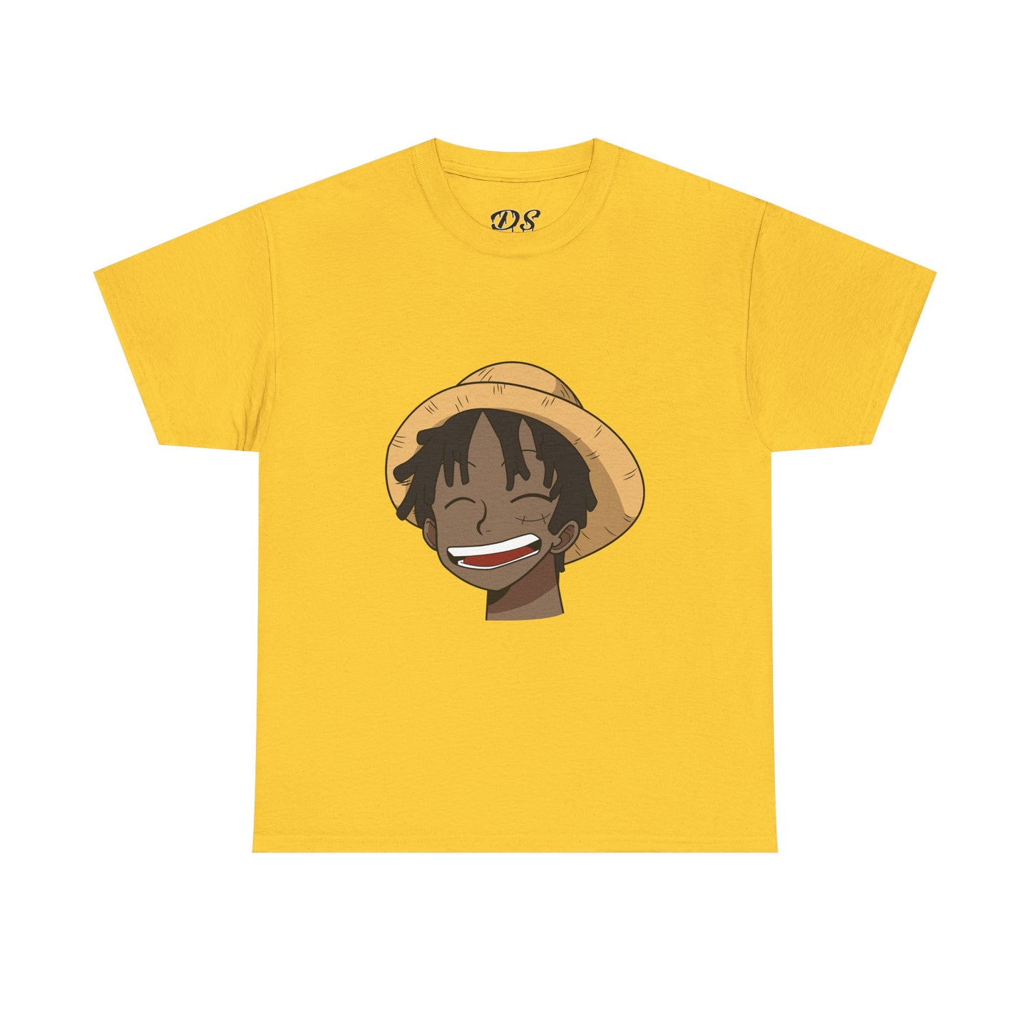 Black Luffy Card 100% Cotton Tee