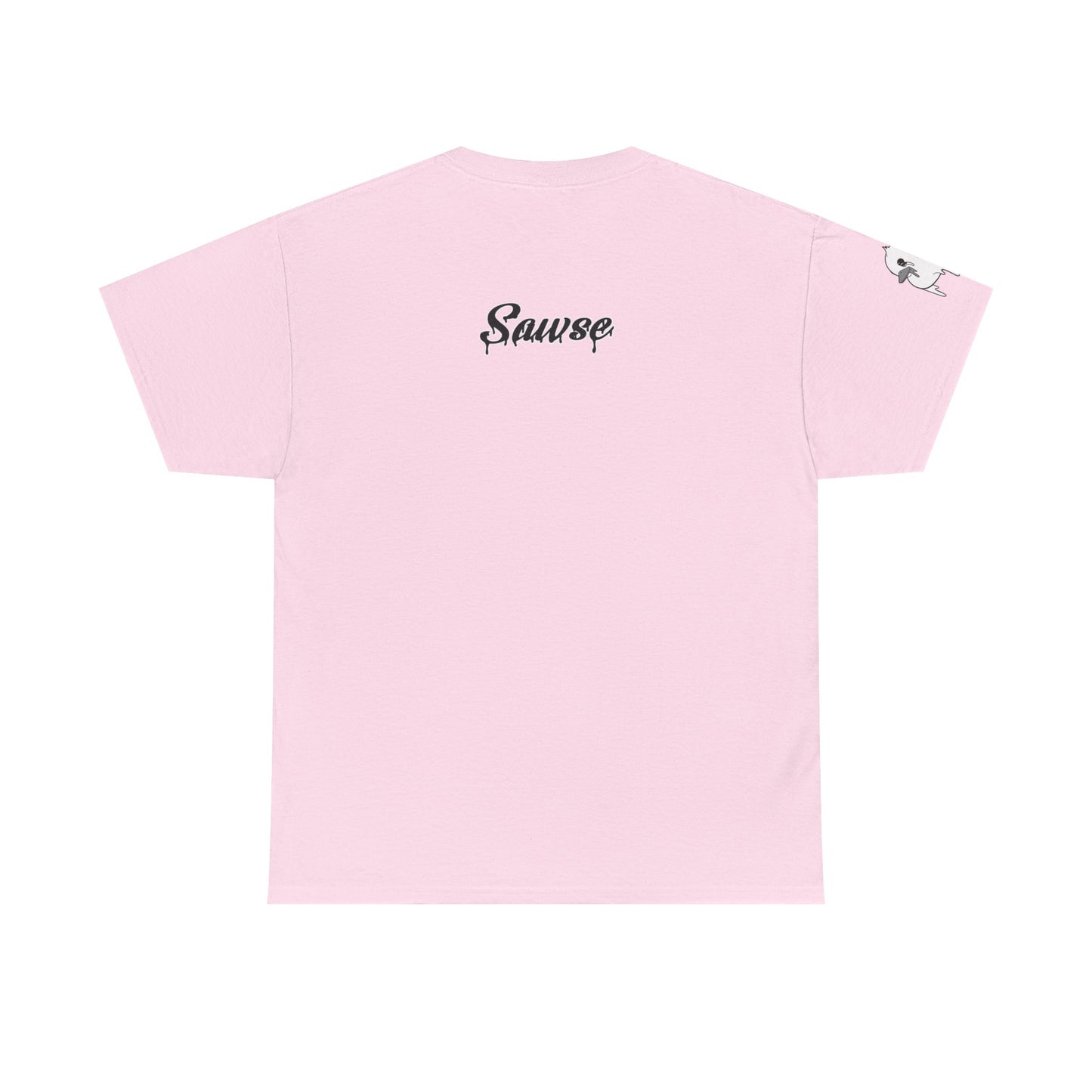 Human Being Shipping Label 100% Cotton Tee x BLK