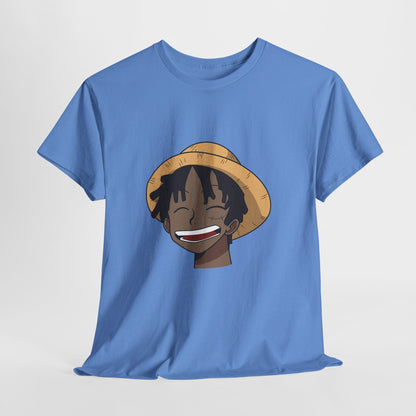 Black Luffy Card 100% Cotton Tee