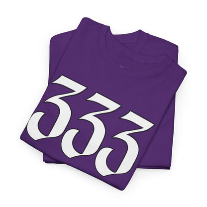 333 Support T-Shirt Angel Numbers x WHT