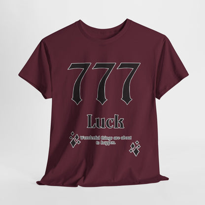777 Luck T-Shirt Angel Numbers
