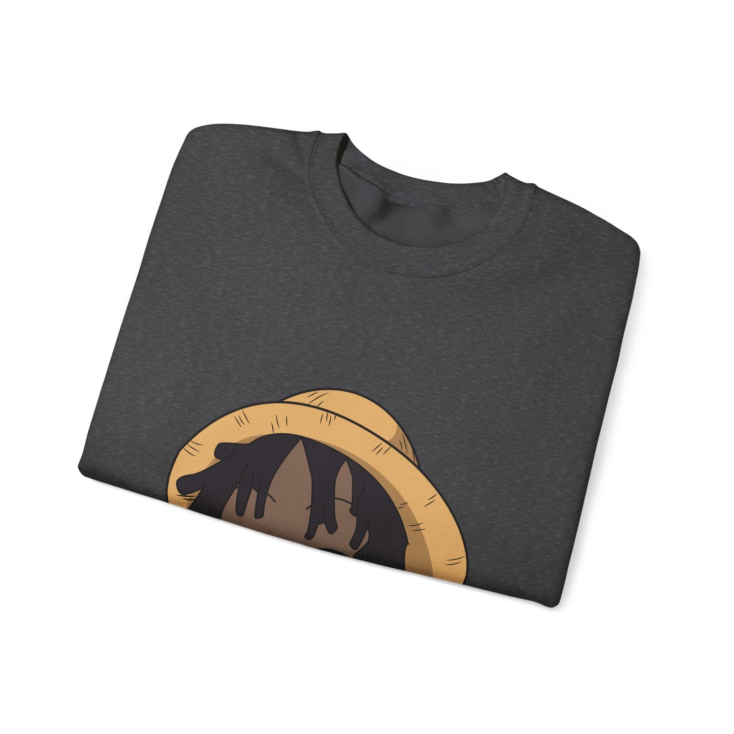 Black Luffy Crewneck Sweatshirt Heavy Blend™