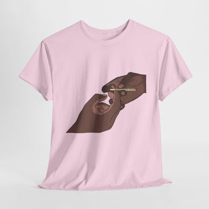 “Bros Get High” 100% Cotton Pass Dat Doobie Tee