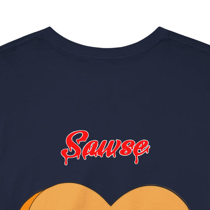 Conversation Heart Duck Sawse Logo Tee Heavy Cotton 01