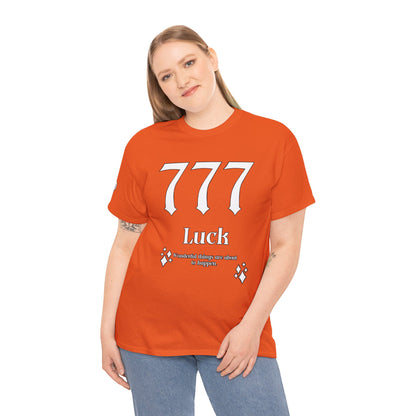777 Luck T-Shirt Angel Numbers