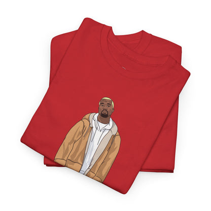 Blonde Ye 450 Cloud Black Tee Heavy Cotton