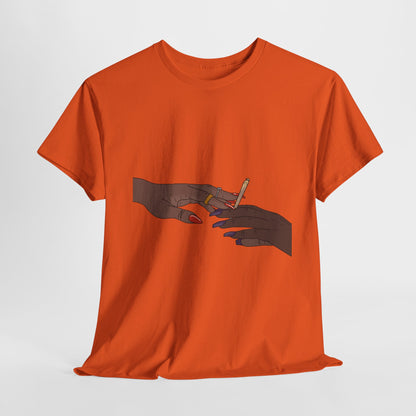 ”Girls Get High” 100% Cotton Pass Dat Doobie Tee