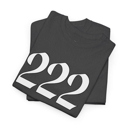 222 Alignment T-Shirt Angel Numbers x WHT