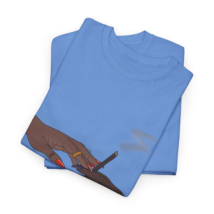 ”Girls Get High” 100% Cotton Pass Dat Blunt Tee