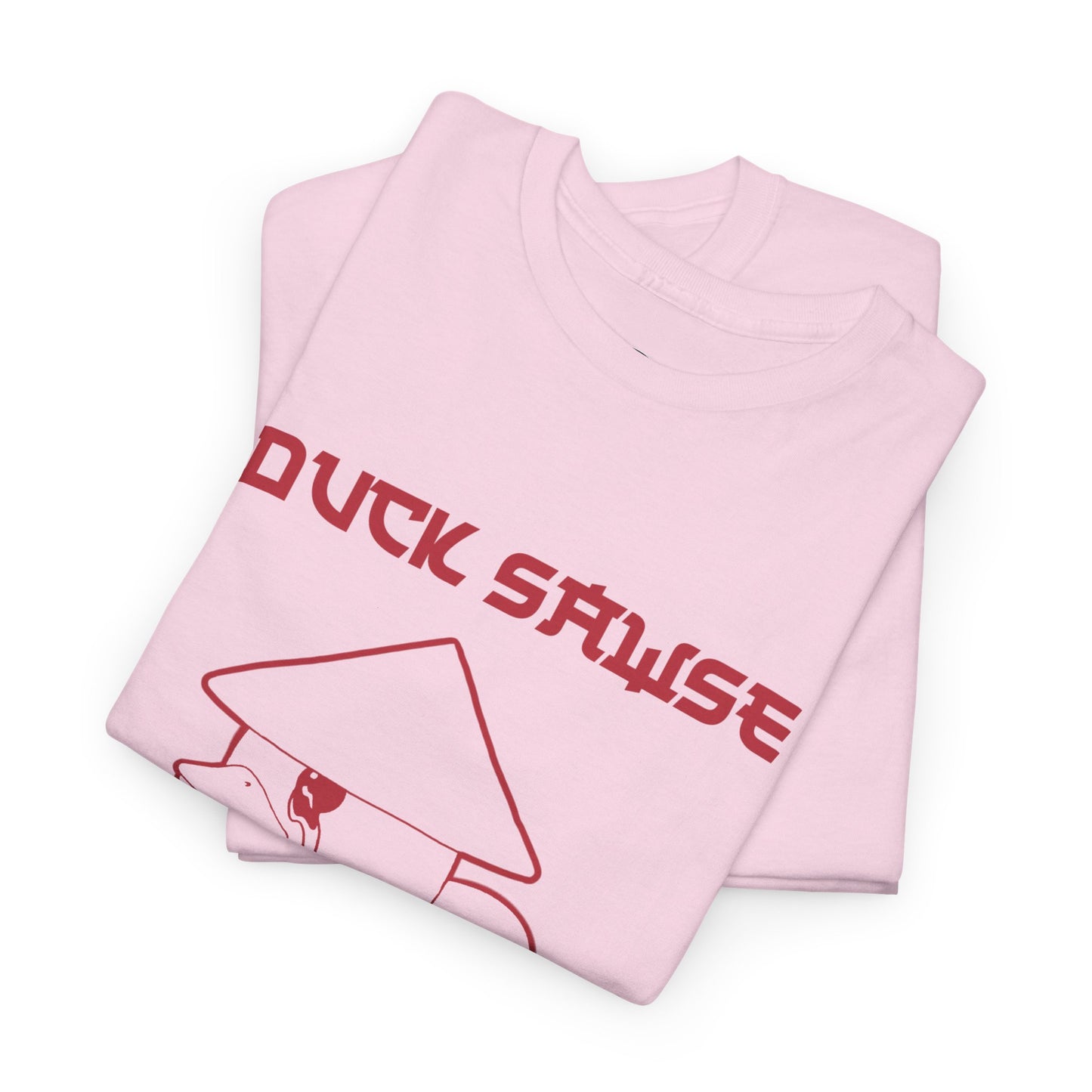 Duck Sawse Chinese Take-Out Logo 100% Cotton Tee