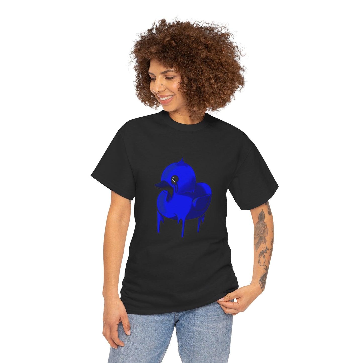Blue Suede Duck Sawse Tee Heavy Cotton