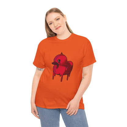 Red Suede Duck Sawse Tee Heavy Cotton