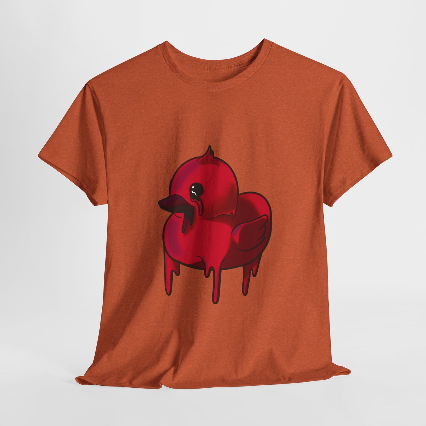 Red Suede Duck Sawse Tee Heavy Cotton