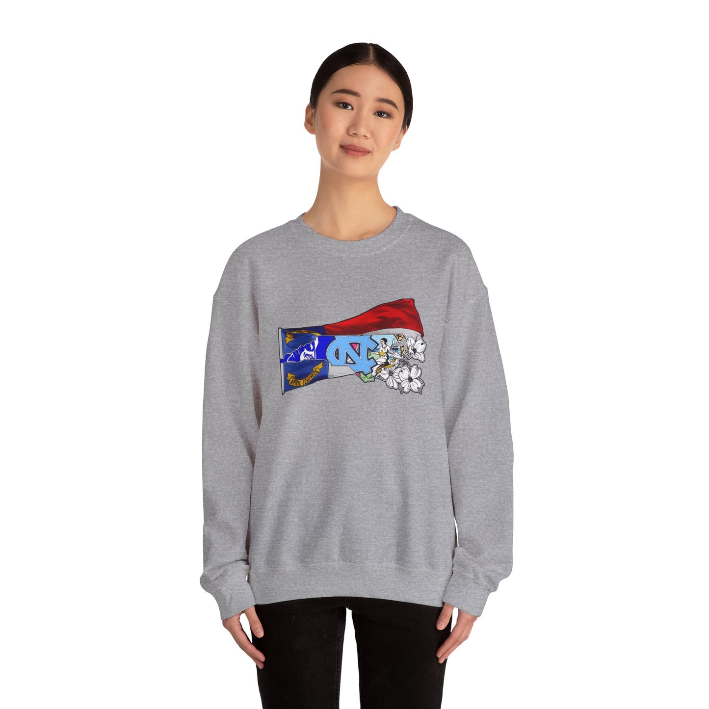 Unisex Heavy Blend™ North Carolina Crewneck Sweatshirt