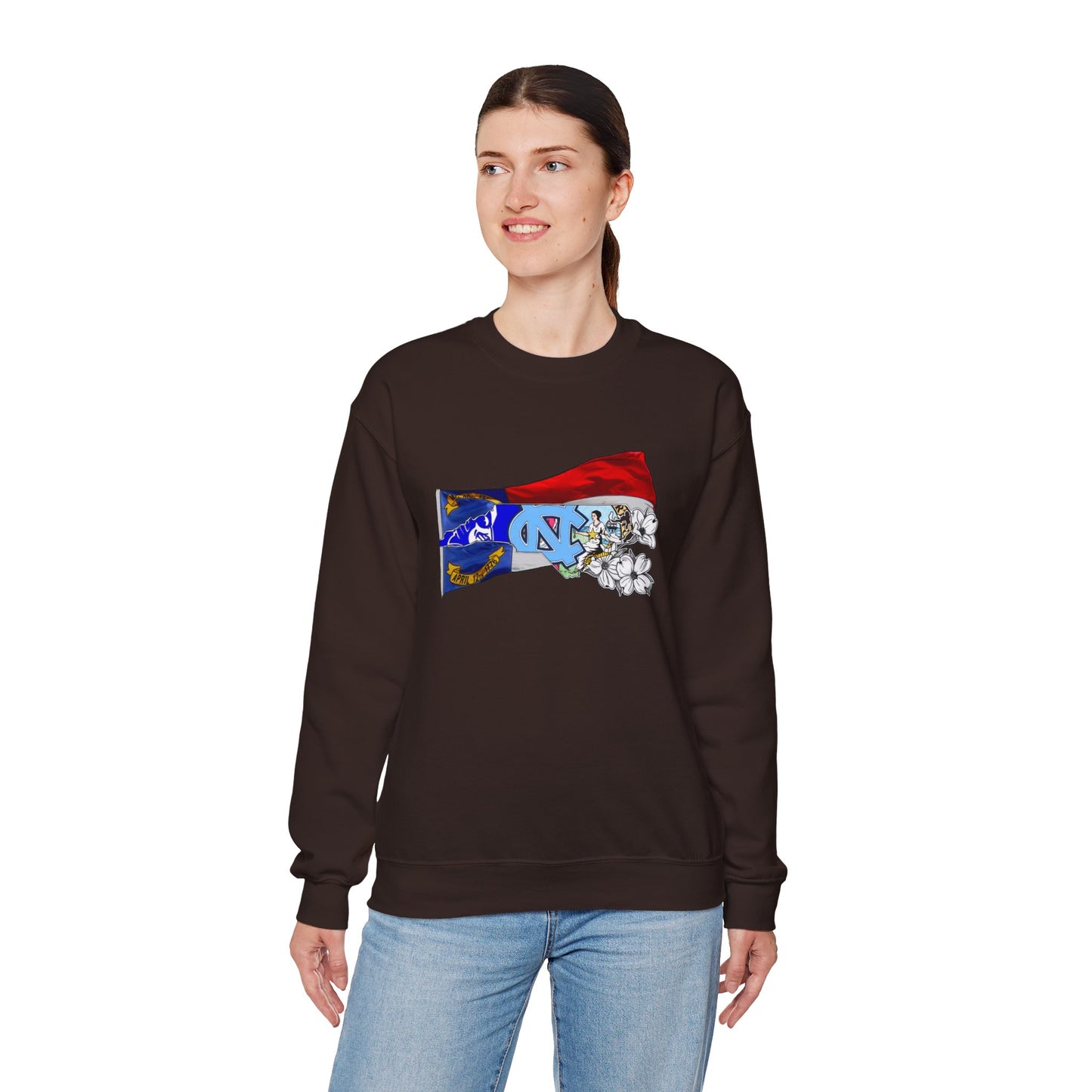 Unisex Heavy Blend™ North Carolina Crewneck Sweatshirt