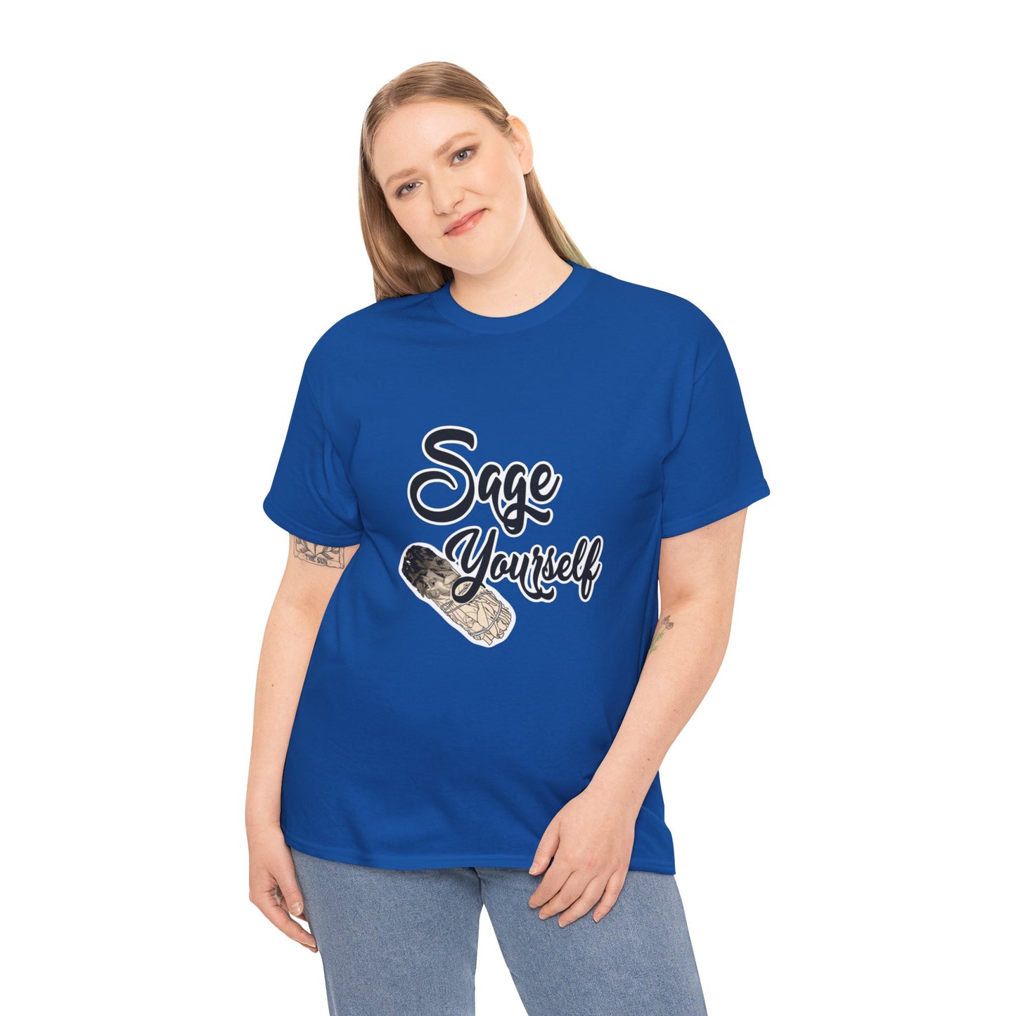 Sage Yourself Unisex 100% Cotton Tee