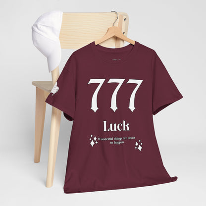 777 Luck T-Shirt Angel Numbers