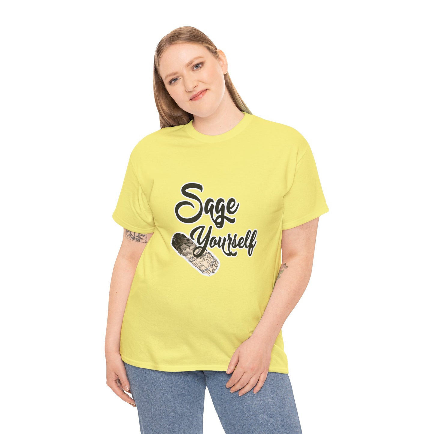 Sage Yourself Unisex 100% Cotton Tee
