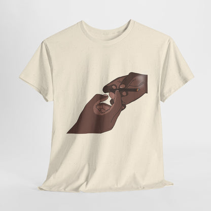 “Bros Get High” 100% Cotton Pass Dat Blunt Tee