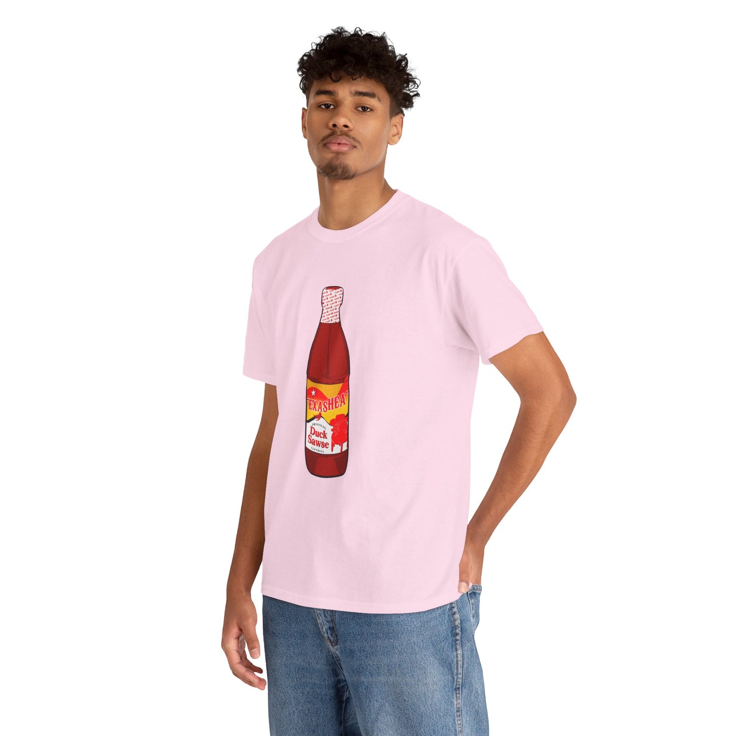 Texas Heat Hot Sauce 100% Cotton Duck Sawse Tee