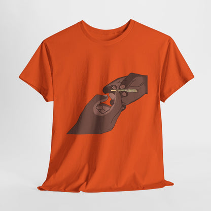 “Bros Get High” 100% Cotton Pass Dat Doobie Tee